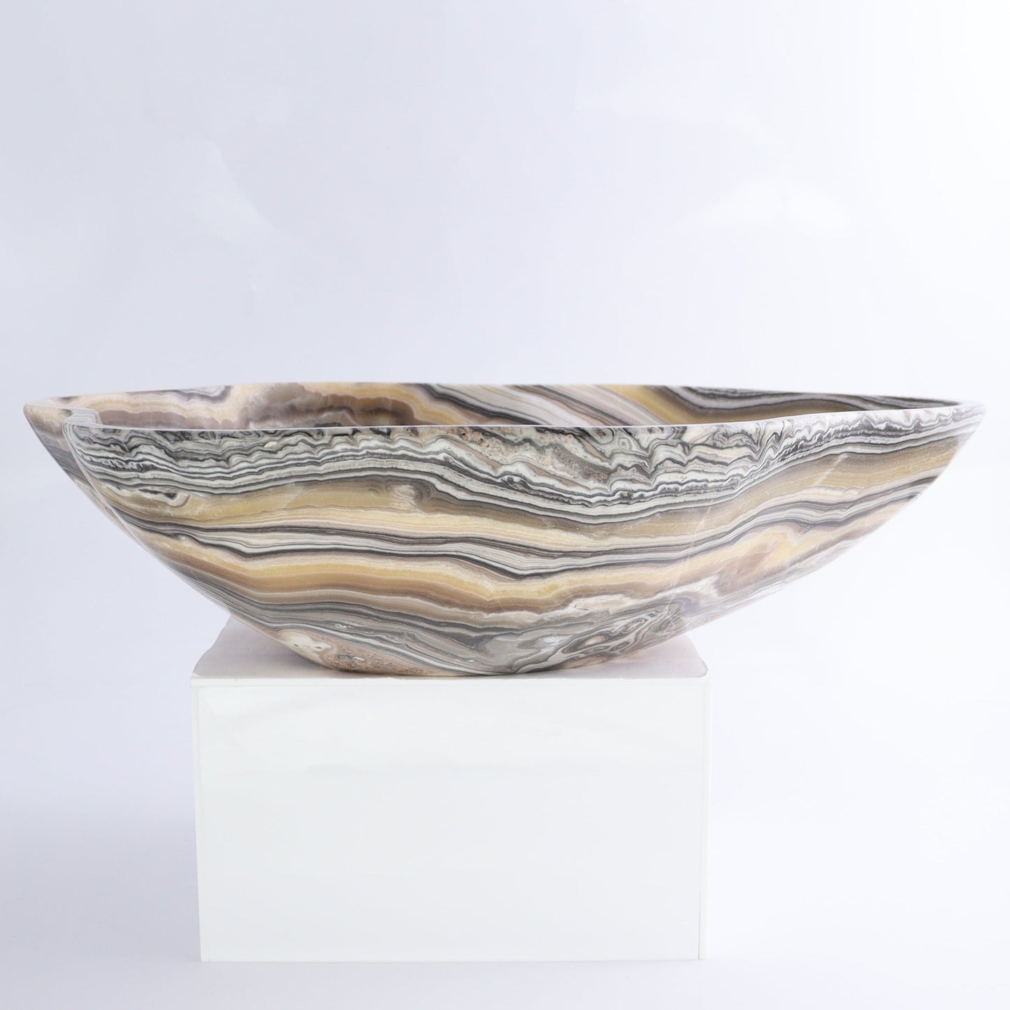 Mexican Onyx/Calcite Bowl - Expert Wholesale and Supplier of Wholesale Crystals & Bulk Gemstones, ["Bowls","Calcite","Mexico","onyx"]