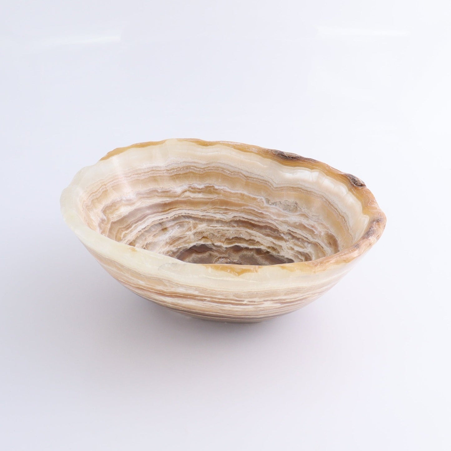 Mexican Onyx/Calcite Bowl - Expert Wholesale and Supplier of Wholesale Crystals & Bulk Gemstones, ["Bowls","Calcite","Mexico","onyx"]