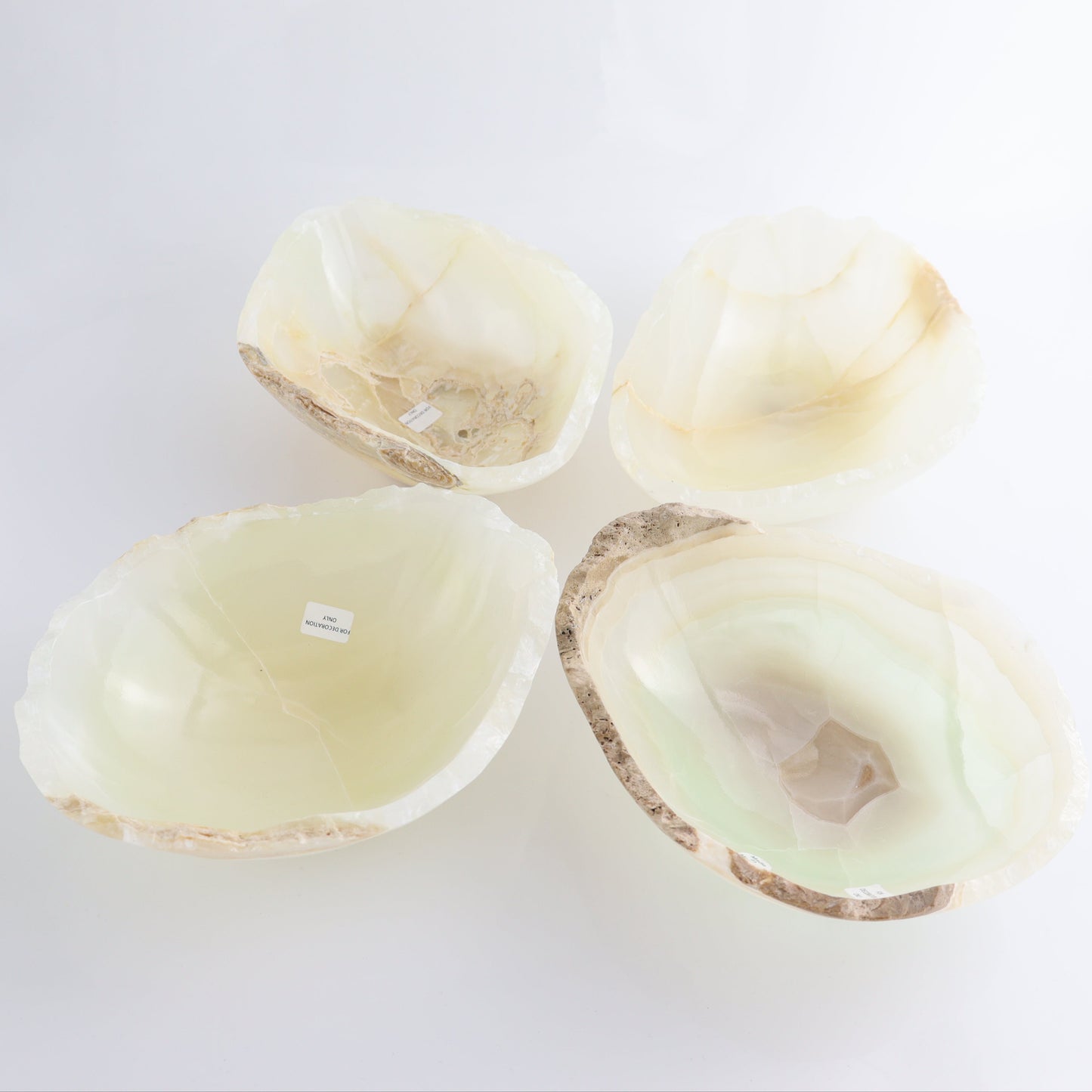 Onyx Bowl Set of 4 - Expert Wholesale and Supplier of Wholesale Crystals & Bulk Gemstones, ["Bowls","Mexico","onyx"]