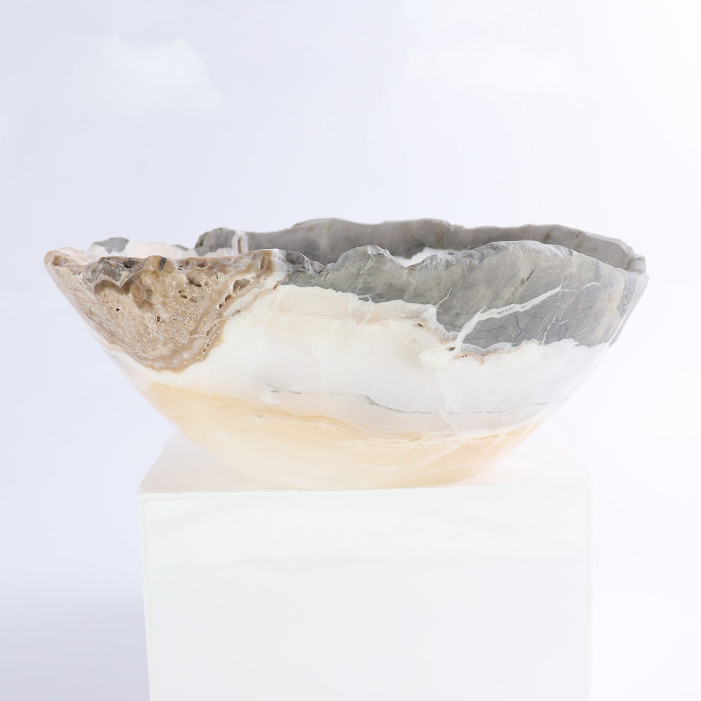 Mexican Onyx/Calcite Bowl - Expert Wholesale and Supplier of Wholesale Crystals & Bulk Gemstones, ["Bowls","Calcite","Mexico","onyx"]