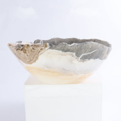 Mexican Onyx/Calcite Bowl - Expert Wholesale and Supplier of Wholesale Crystals & Bulk Gemstones, ["Bowls","Calcite","Mexico","onyx"]