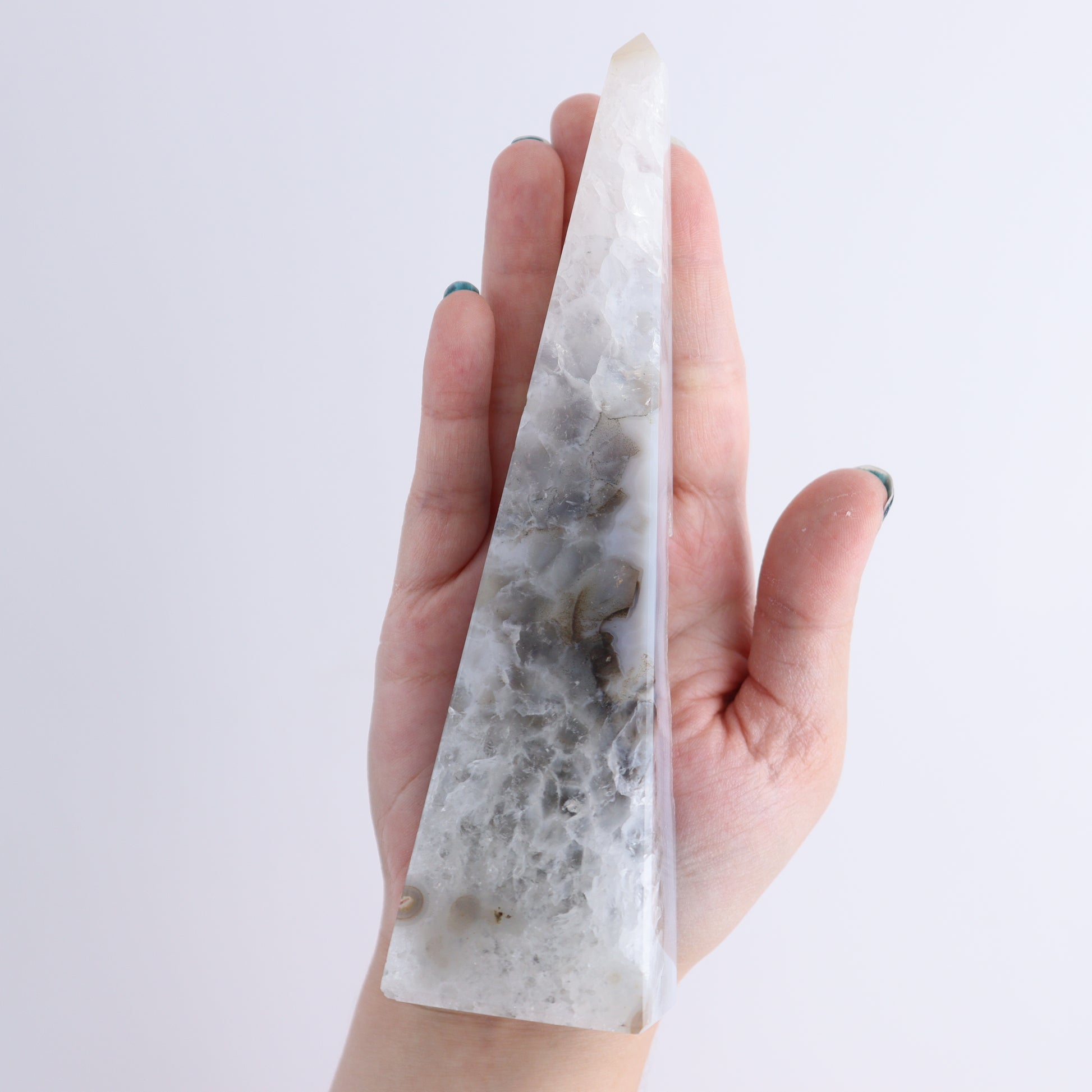 Agate Obelisk Set of 3 - Expert Wholesale and Supplier of Wholesale Crystals & Bulk Gemstones, ["Agate","Brazil","Obelisk"]