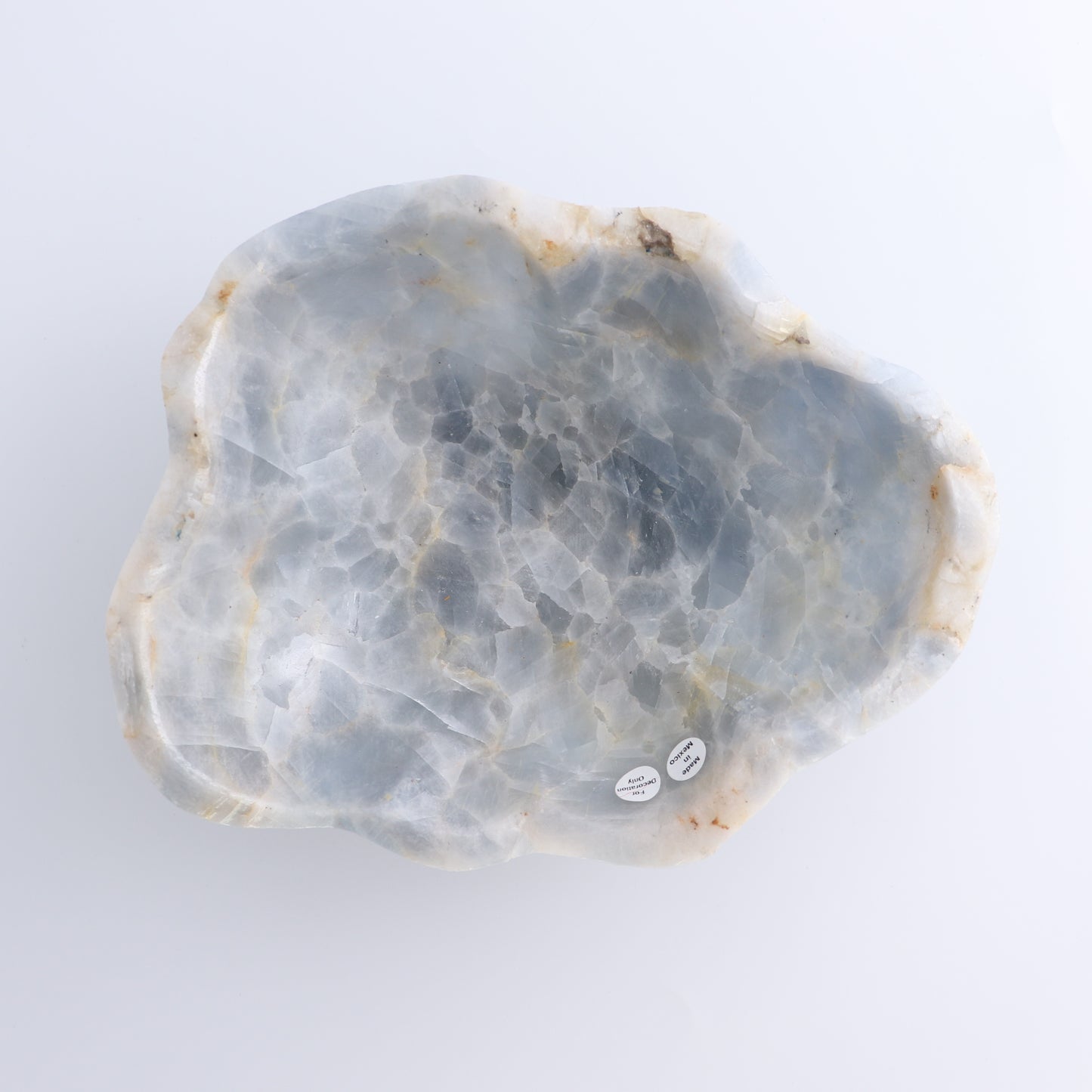 Blue Calcite Bowl