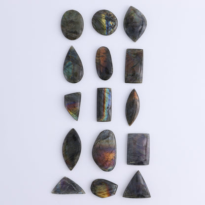 Labradorite Cabs Set of 5 - Expert Wholesale and Supplier of Wholesale Crystals & Bulk Gemstones, ["Cabs","Labradorite"]