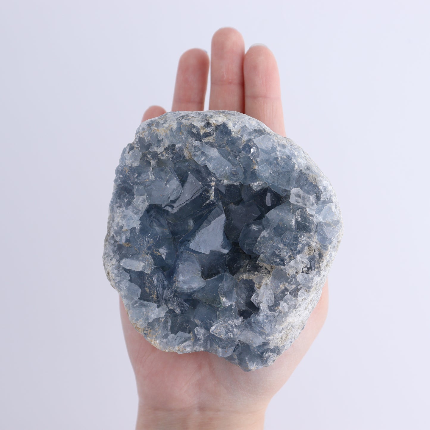 Celestite Clusters Set of 4 - Expert Wholesale and Supplier of Wholesale Crystals & Bulk Gemstones, ["Celestite","Freeform"]