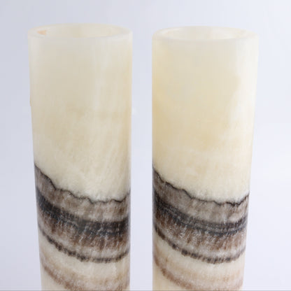 Onyx Lamps Set of 2 Blind - Expert Wholesale and Supplier of Wholesale Crystals & Bulk Gemstones, ["Lamps","Mexico","onyx"]