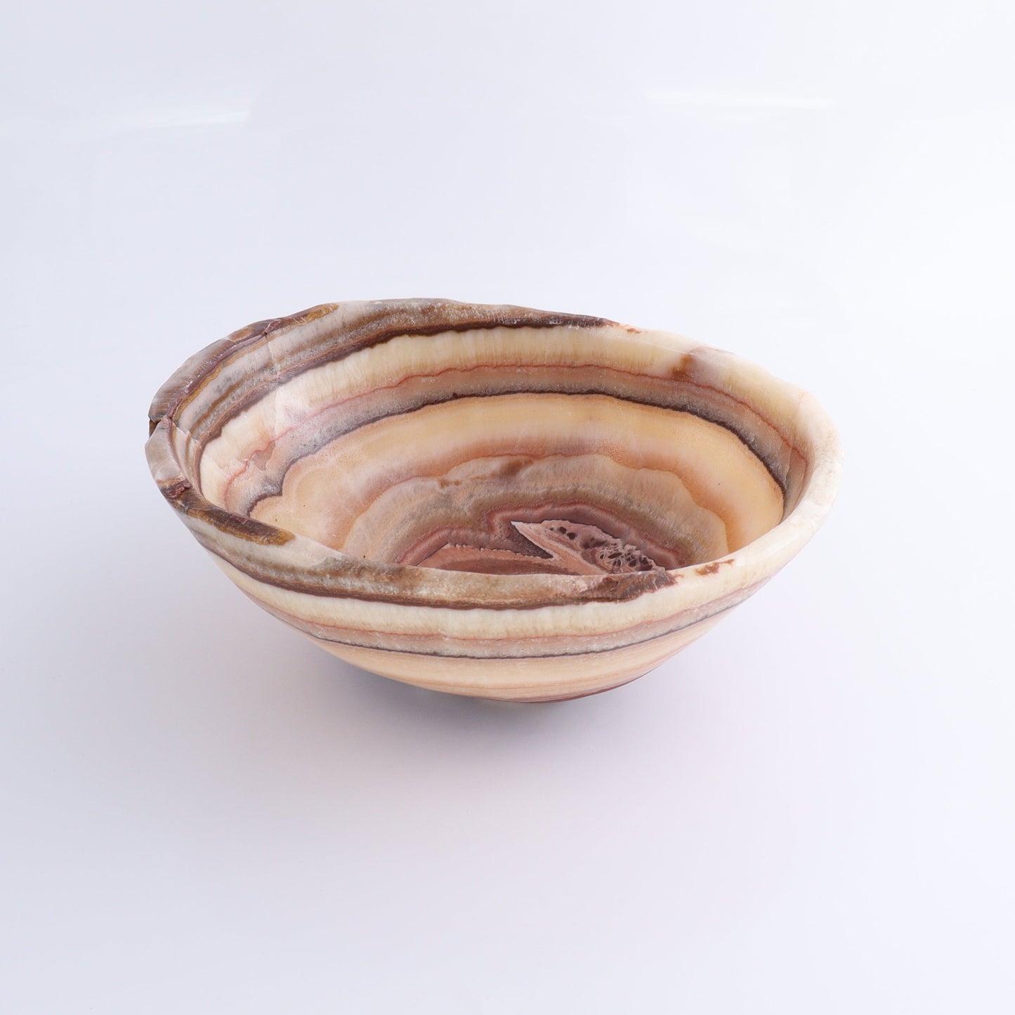 Mexican Onyx/Calcite Bowl - Expert Wholesale and Supplier of Wholesale Crystals & Bulk Gemstones, ["Bowls","Calcite","Mexico","onyx"]