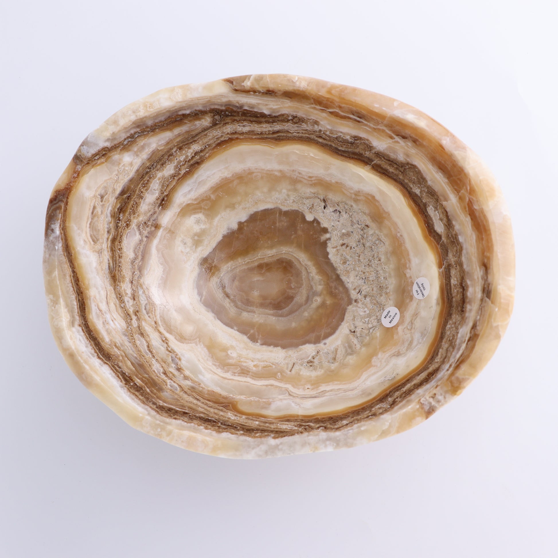 Mexican Onyx/Calcite Bowl - Expert Wholesale and Supplier of Wholesale Crystals & Bulk Gemstones, ["Bowls","Calcite","Mexico","onyx"]