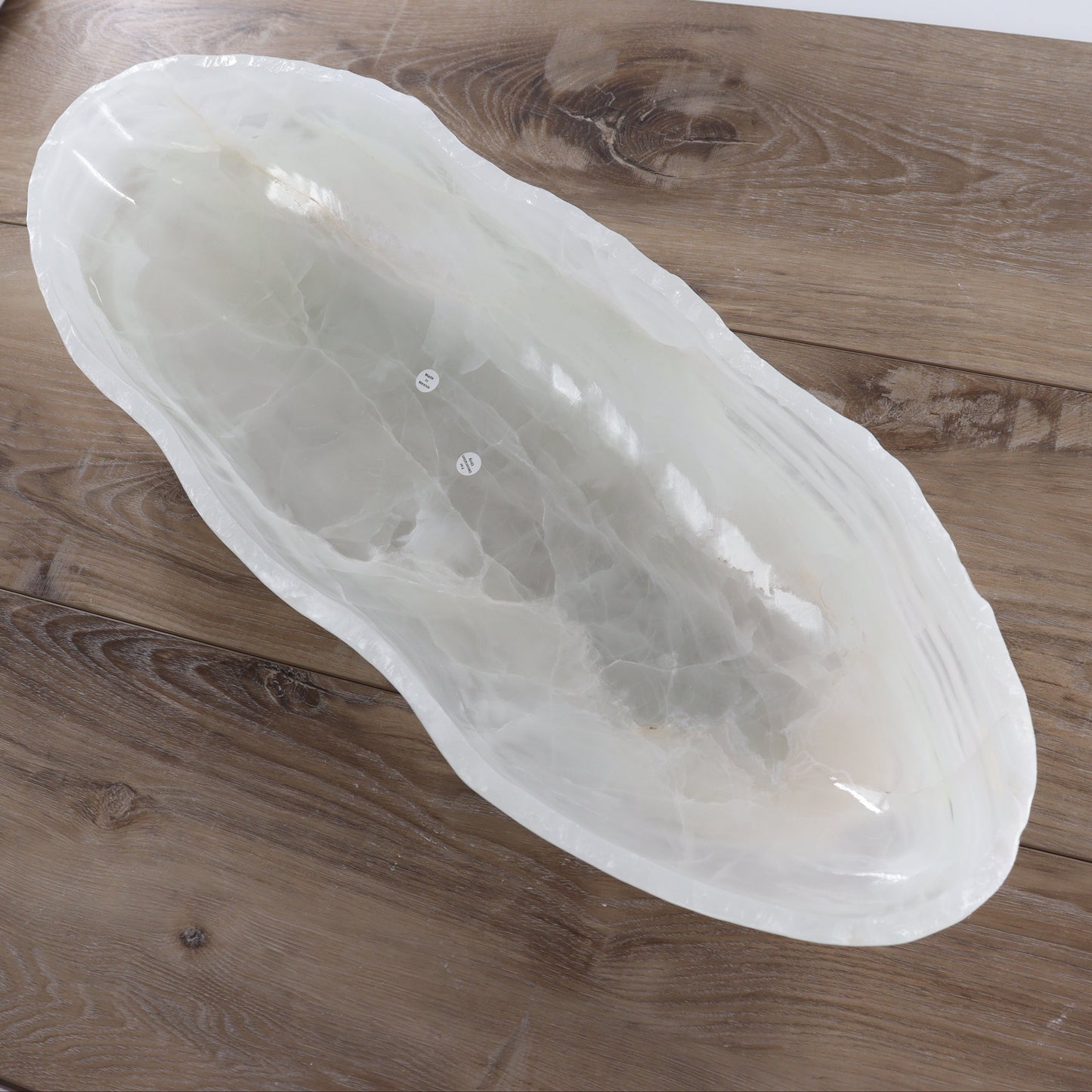 Mexican Onyx/Calcite Canoe Bowl - Expert Wholesale and Supplier of Wholesale Crystals & Bulk Gemstones, ["Bowls","Calcite","canoe","Mexico","onyx"]