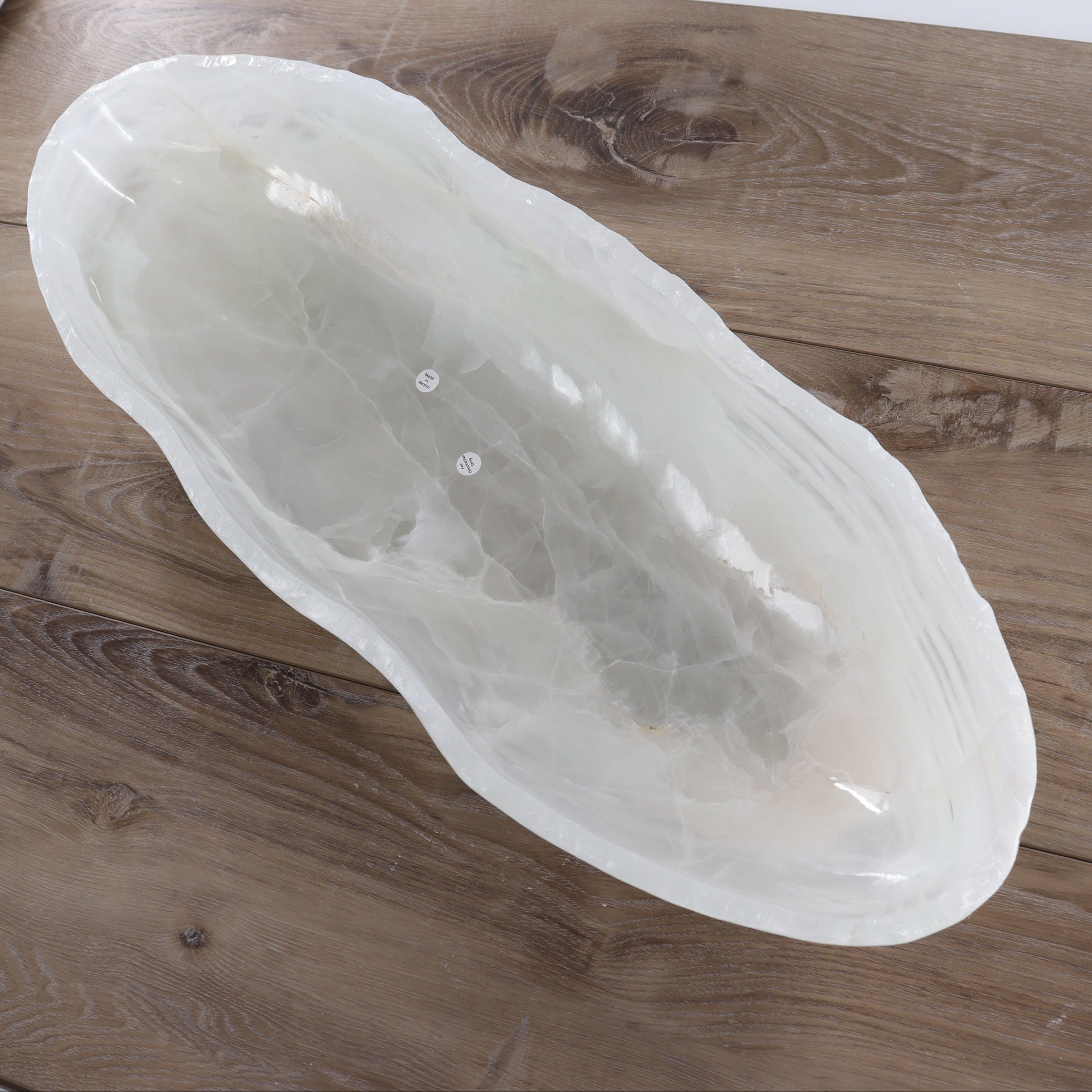 Mexican Onyx/Calcite Canoe Bowl - Expert Wholesale and Supplier of Wholesale Crystals & Bulk Gemstones, ["Bowls","Calcite","canoe","Mexico","onyx"]