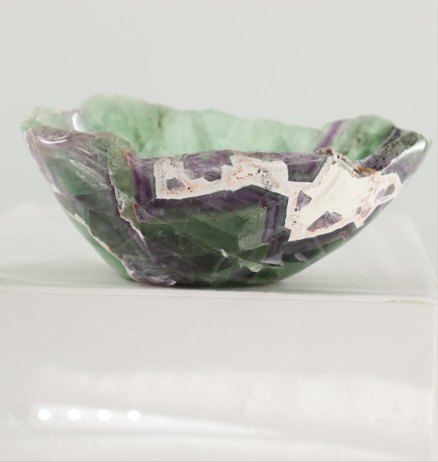 Fluorite Bowls Set of 2 - Expert Wholesale and Supplier of Wholesale Crystals & Bulk Gemstones, ["Bowls","Fluorite","Mexico"]