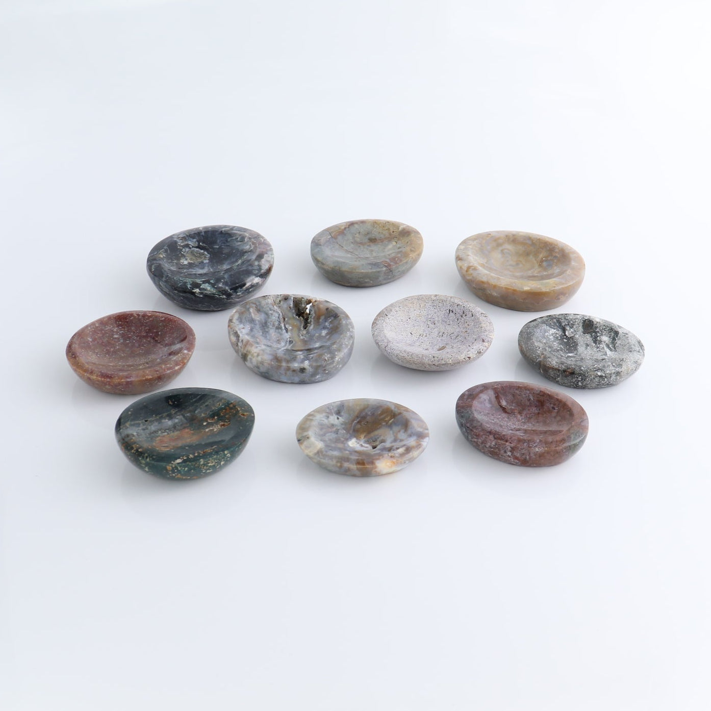 Ocean Jasper Bowls Set of 10