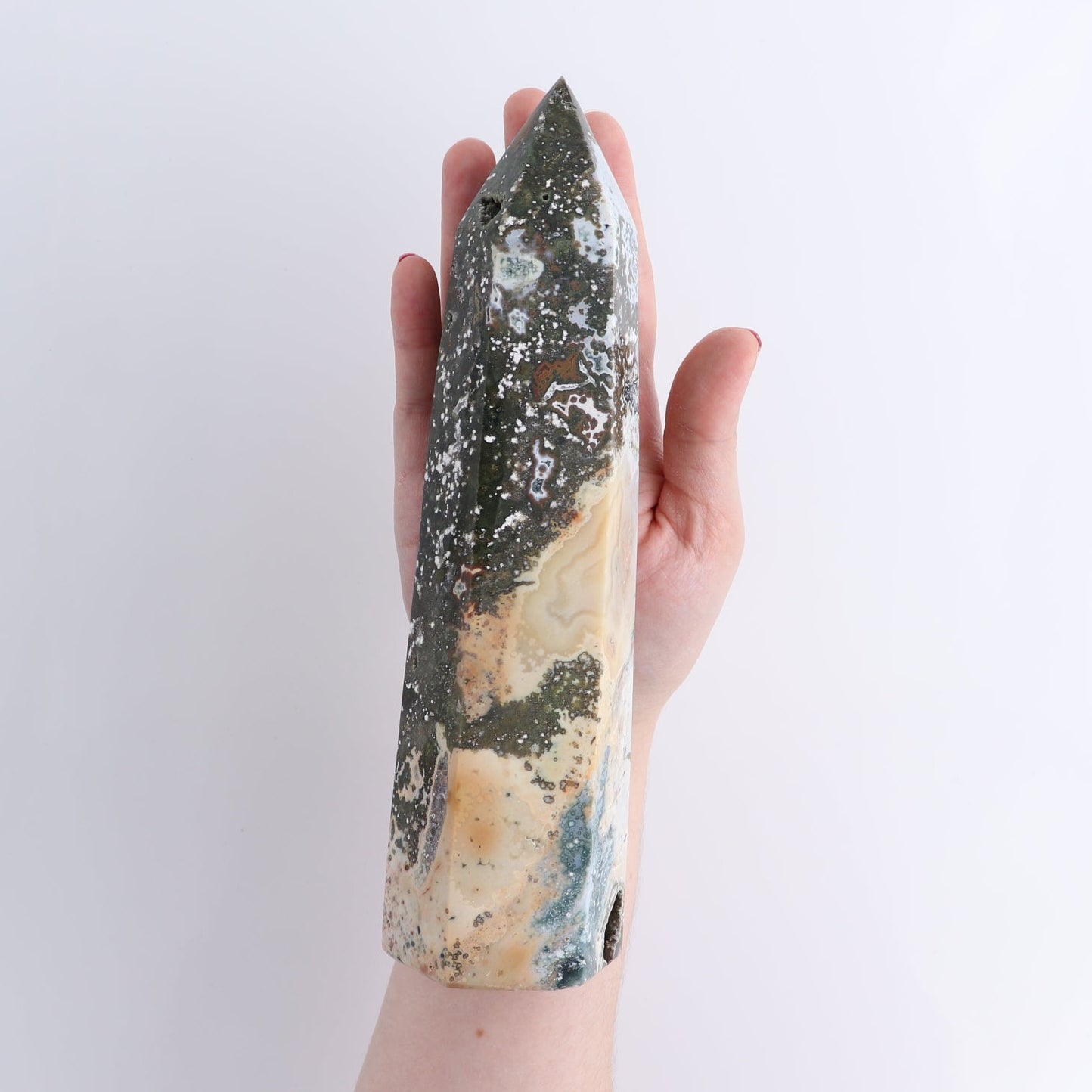 Ocean Jasper Towers Set of 4