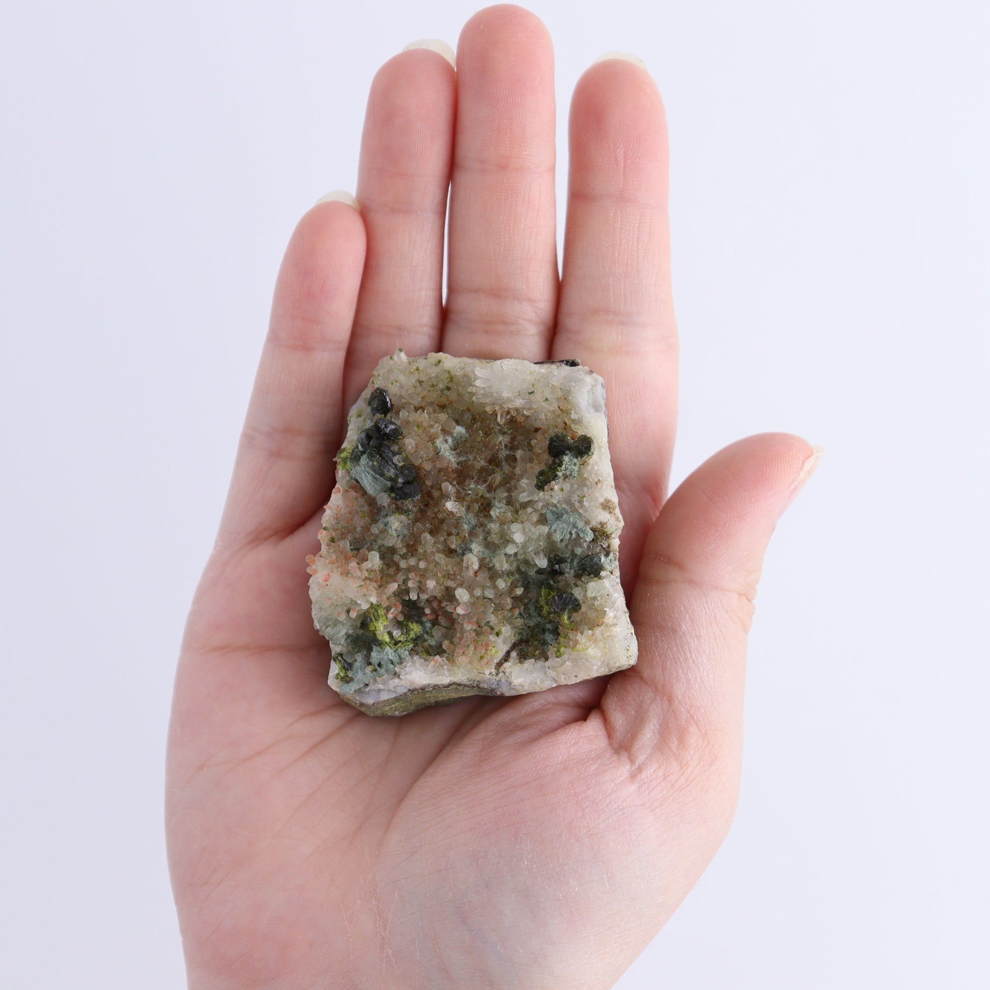 Sold Epidote Flat from Morocco - Expert Wholesale and Supplier of Wholesale Crystals & Bulk Gemstones, ["epidote","Flats","Morocco"]