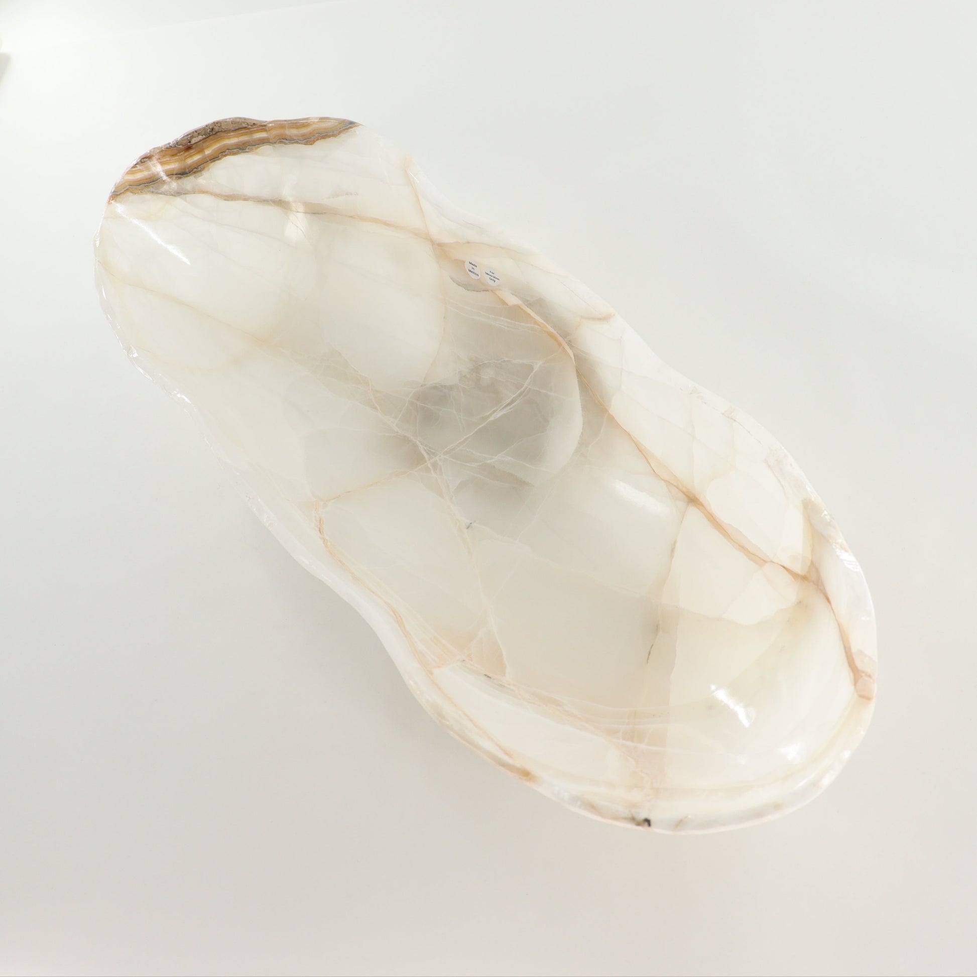Onyx Canoe Bowl - Expert Wholesale and Supplier of Wholesale Crystals & Bulk Gemstones, ["Bowls","canoe","Mexico","onyx"]