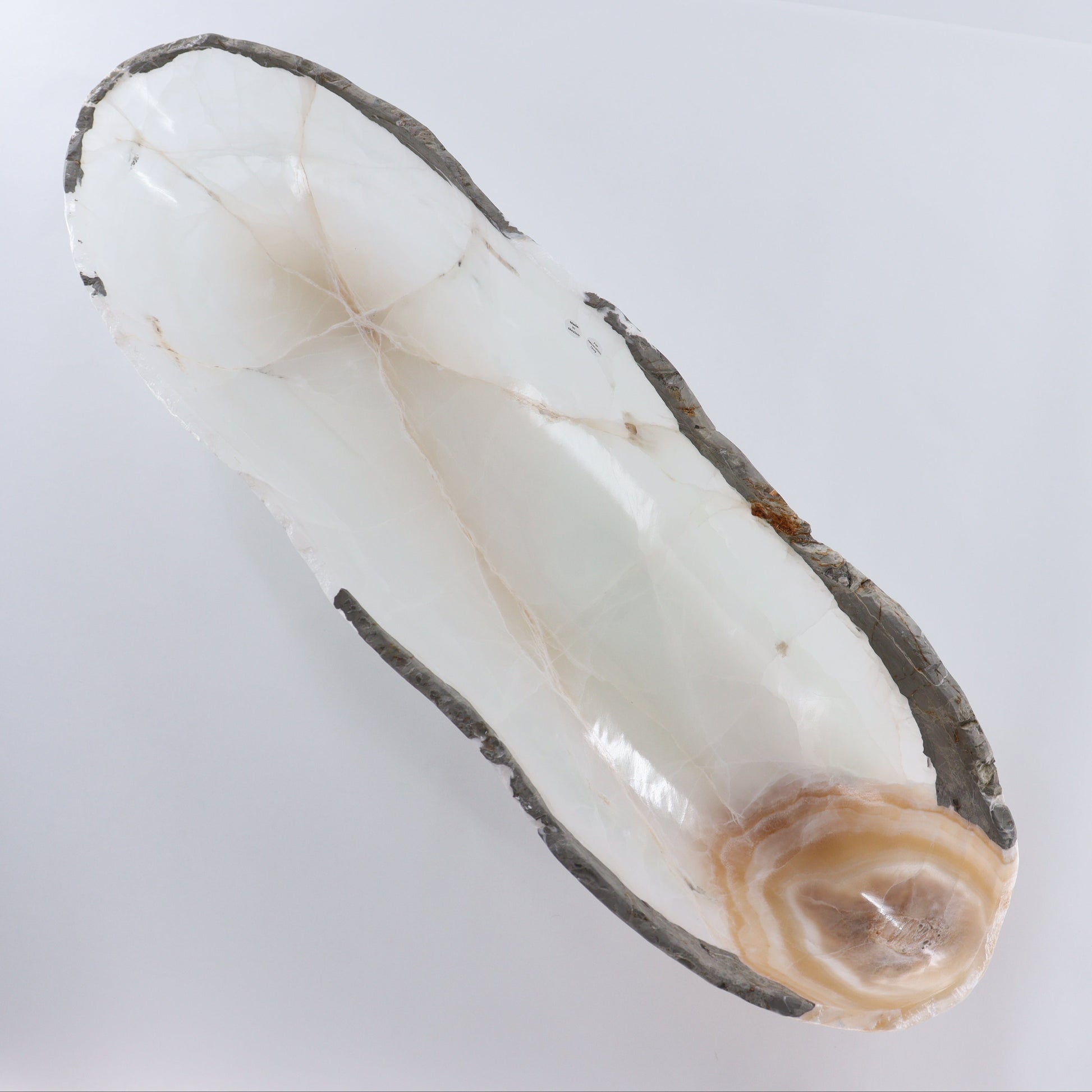 Onyx Canoe Bowl - Expert Wholesale and Supplier of Wholesale Crystals & Bulk Gemstones, ["Bowls","canoe","Mexico","onyx"]