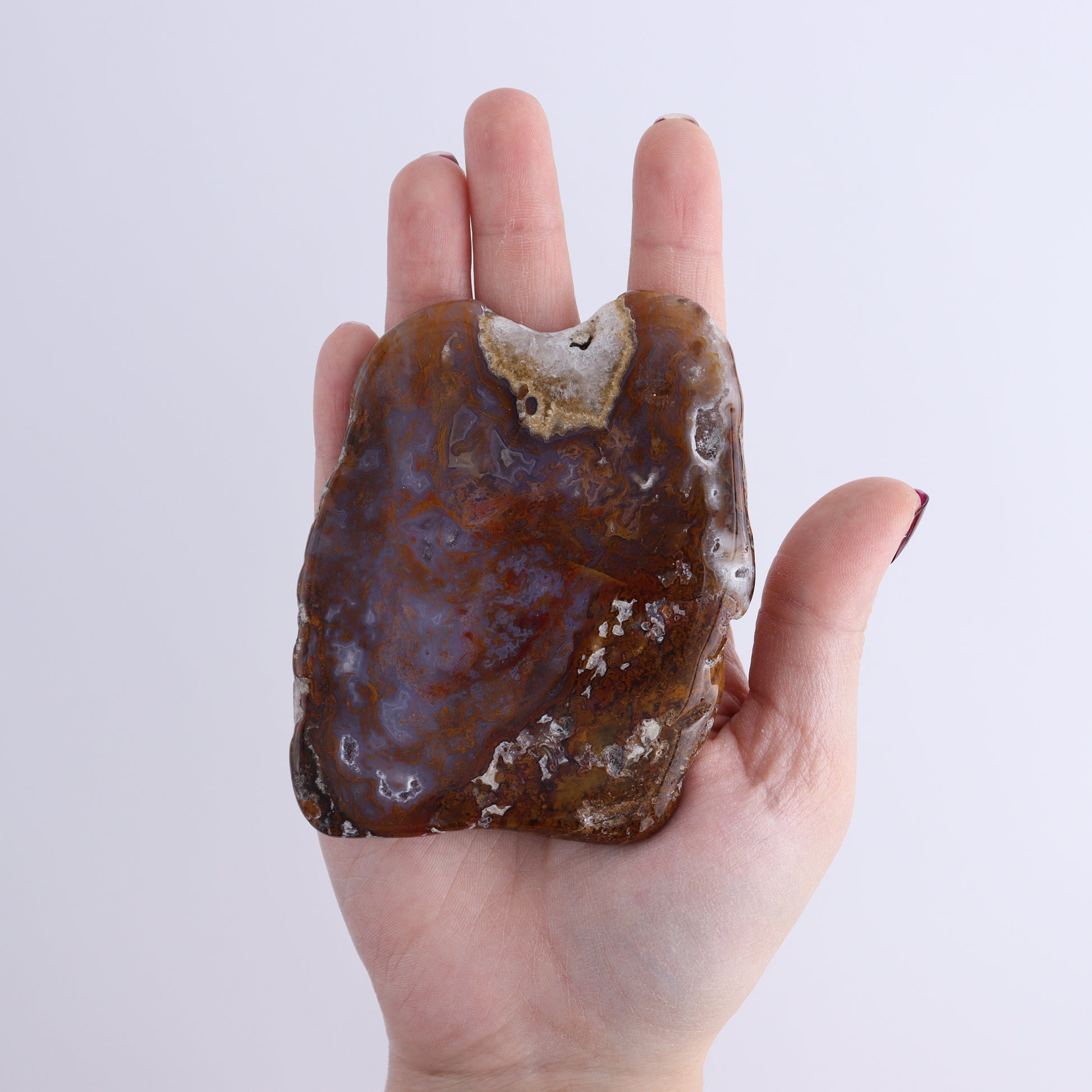 Agate Slices Set of 2 - Expert Wholesale and Supplier of Wholesale Crystals & Bulk Gemstones, ["Agate","Slices and Slabs"]