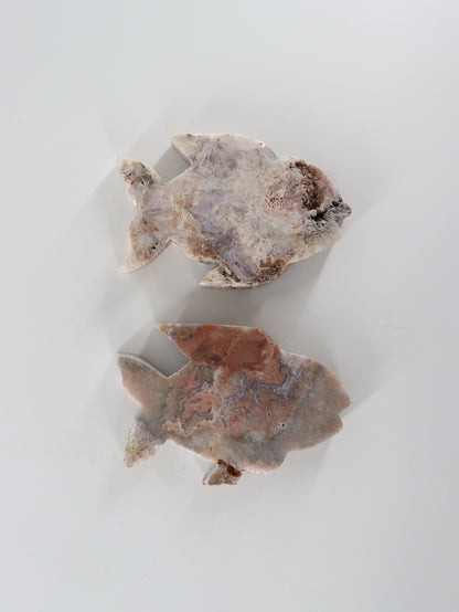 Pink Amethyst Shapes Set of 2 - Expert Wholesale and Supplier of Wholesale Crystals & Bulk Gemstones, ["Brazil","close_70","Mixed Carvings","Pink Amethyst"]