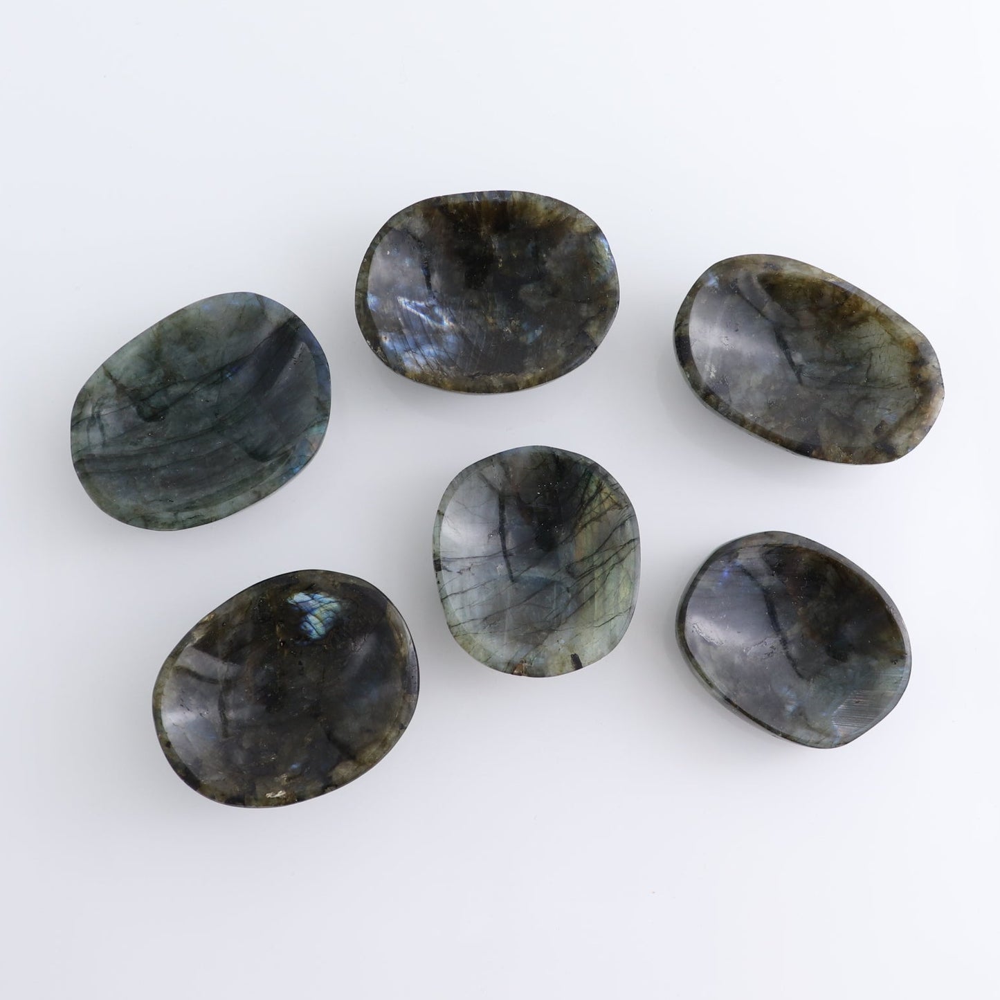 Labradorite Bowls Set of 6