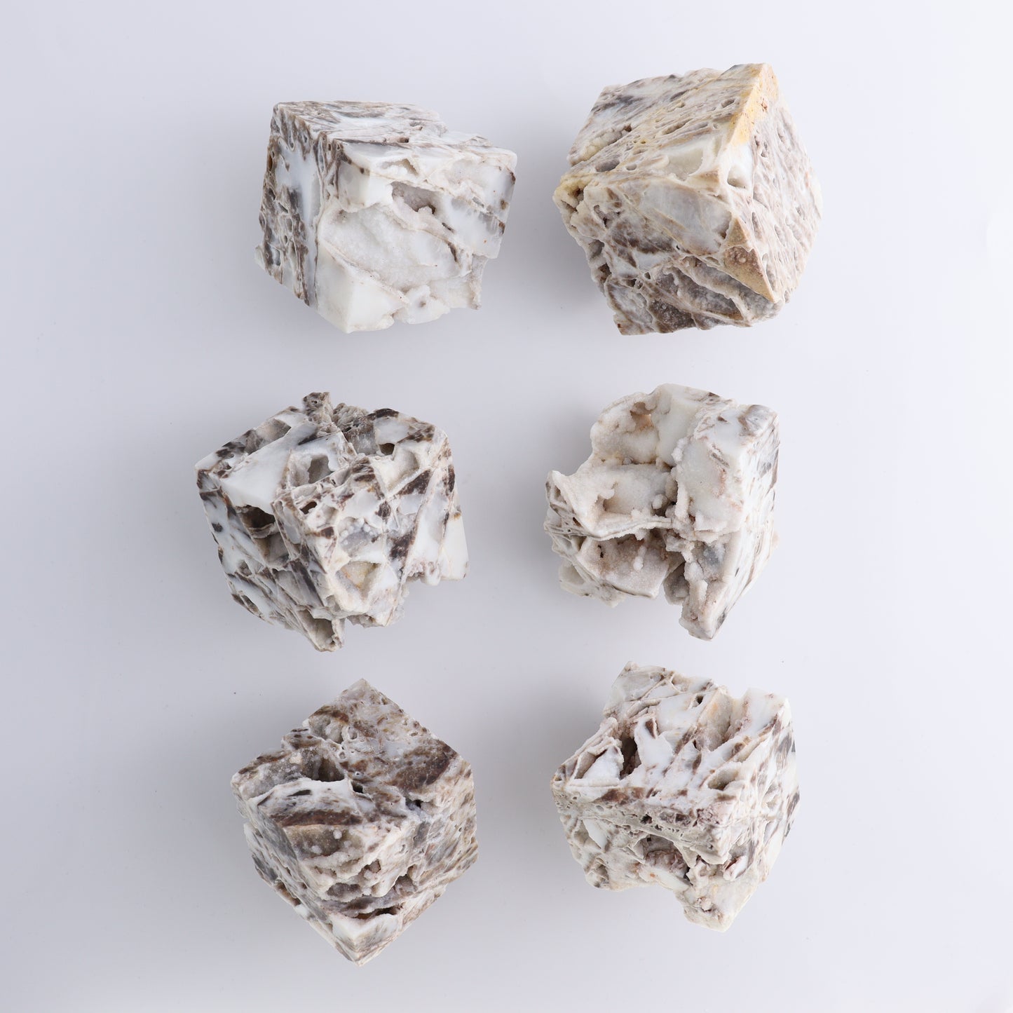 Sphalerite Cubes Set of 6 - Expert Wholesale and Supplier of Wholesale Crystals & Bulk Gemstones, ["Cubes","Peru","sphalerite"]