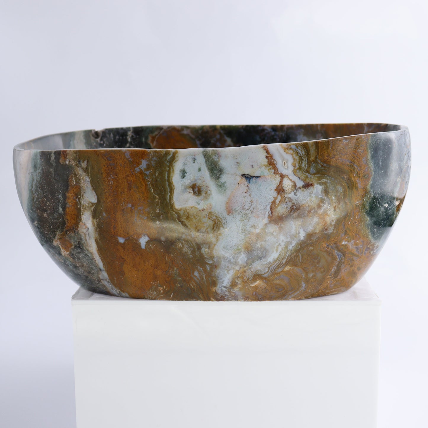 Ocean Jasper Bowl - Expert Wholesale and Supplier of Wholesale Crystals & Bulk Gemstones, ["Bowls","Ocean Jasper"]