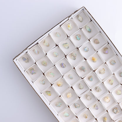 Ethiopian Opal Set of 54 - Expert Wholesale and Supplier of Wholesale Crystals & Bulk Gemstones, ["Ethiopia","ethiopian opal","Opal"]
