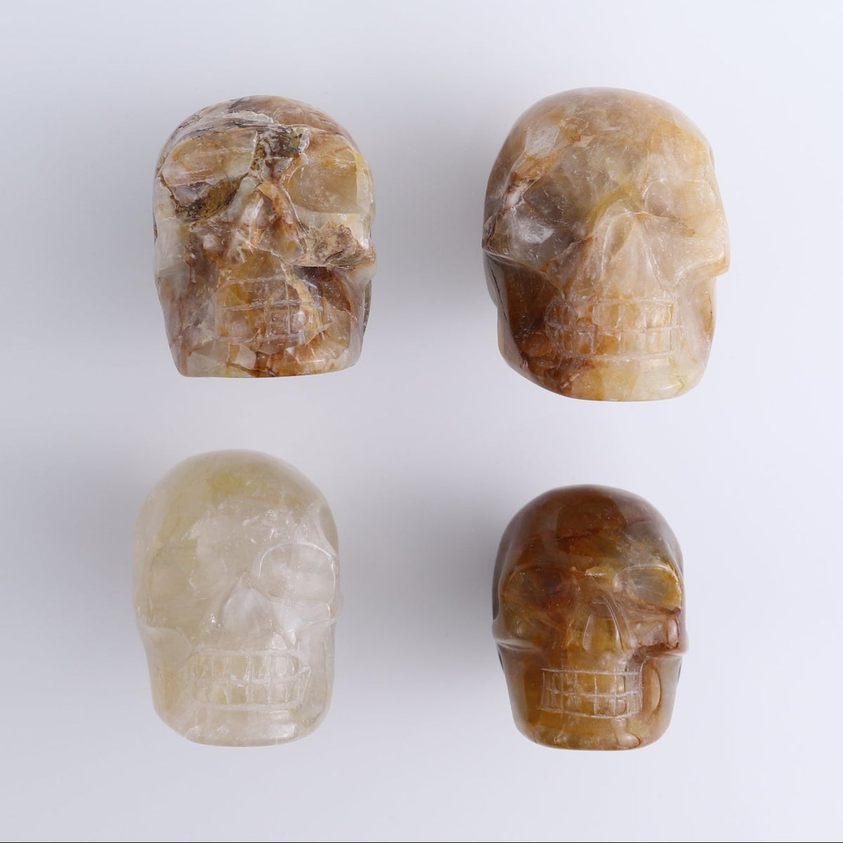 Golden Healer Skulls Set of 4