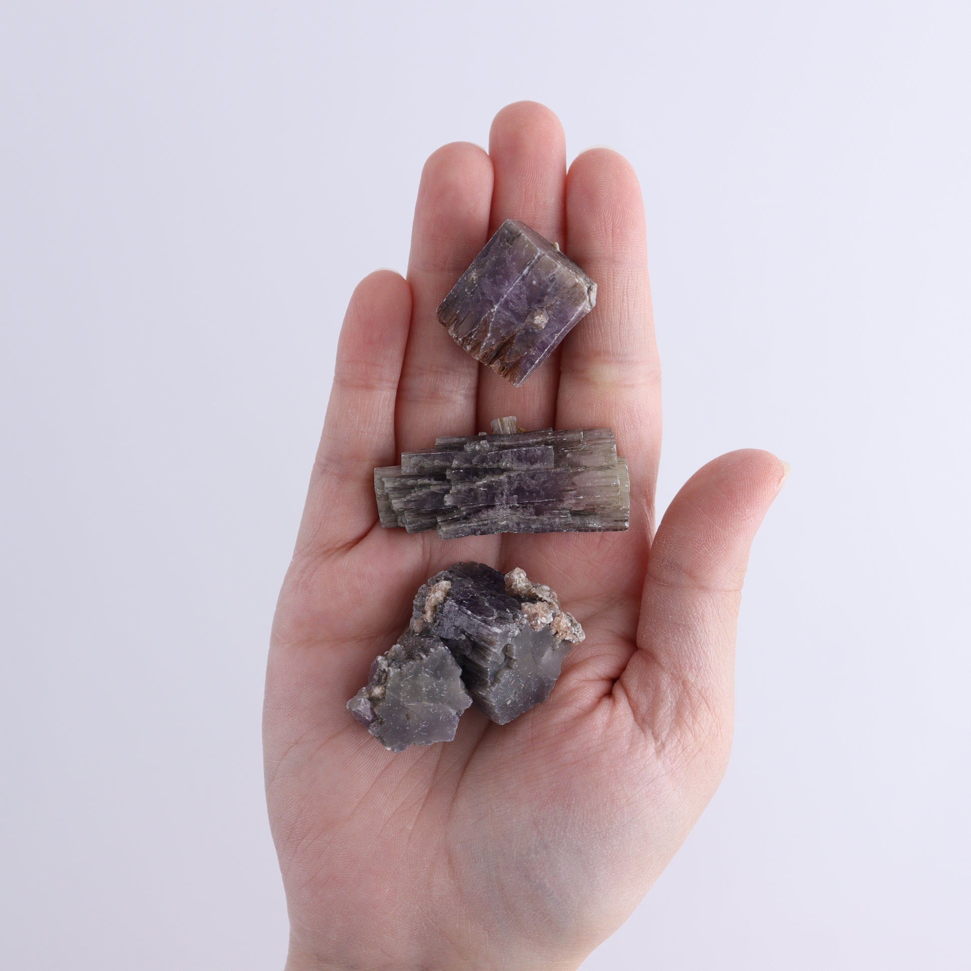 Purple Aragonite Set of 35 - Expert Wholesale and Supplier of Wholesale Crystals & Bulk Gemstones, ["aragonite","Purple Aragonite","Spain"]