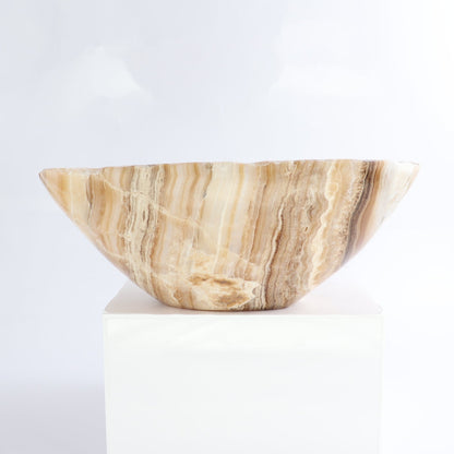 Mexican Onyx/Calcite Bowl