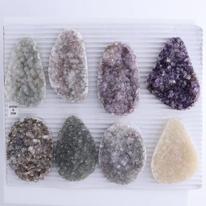Uruguay Amethyst Cabs Set of 8 - Expert Wholesale and Supplier of Wholesale Crystals & Bulk Gemstones, ["Amethyst","Cabs","close_50","Uruguay"]