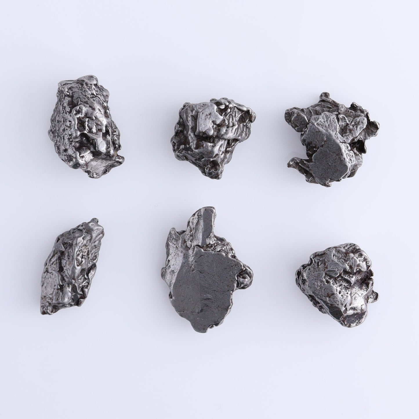 Campos del Cielo Meteorites Set of 6 - Expert Wholesale and Supplier of Wholesale Crystals & Bulk Gemstones, ["Campos del Cielo Meteorites","Meteorite","Rough","Roughs"]