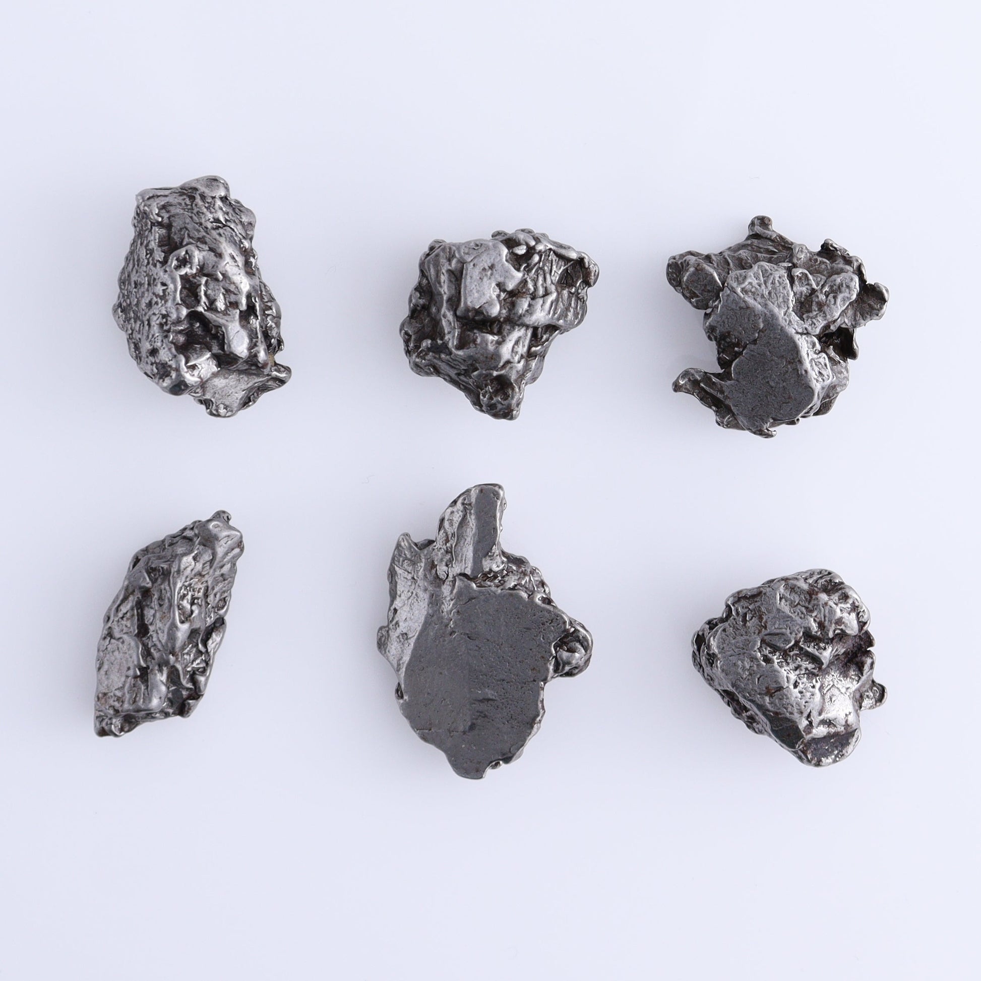 Campos del Cielo Meteorites Set of 6 - Expert Wholesale and Supplier of Wholesale Crystals & Bulk Gemstones, ["Campos del Cielo Meteorites","Meteorite","Rough","Roughs"]