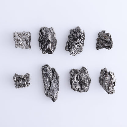 Campos del Cielo Meteorites Set of 8 - Expert Wholesale and Supplier of Wholesale Crystals & Bulk Gemstones, ["Meteorite","Rough","Roughs"]