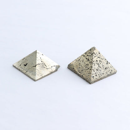 Pyrite Pyramids Set of 6