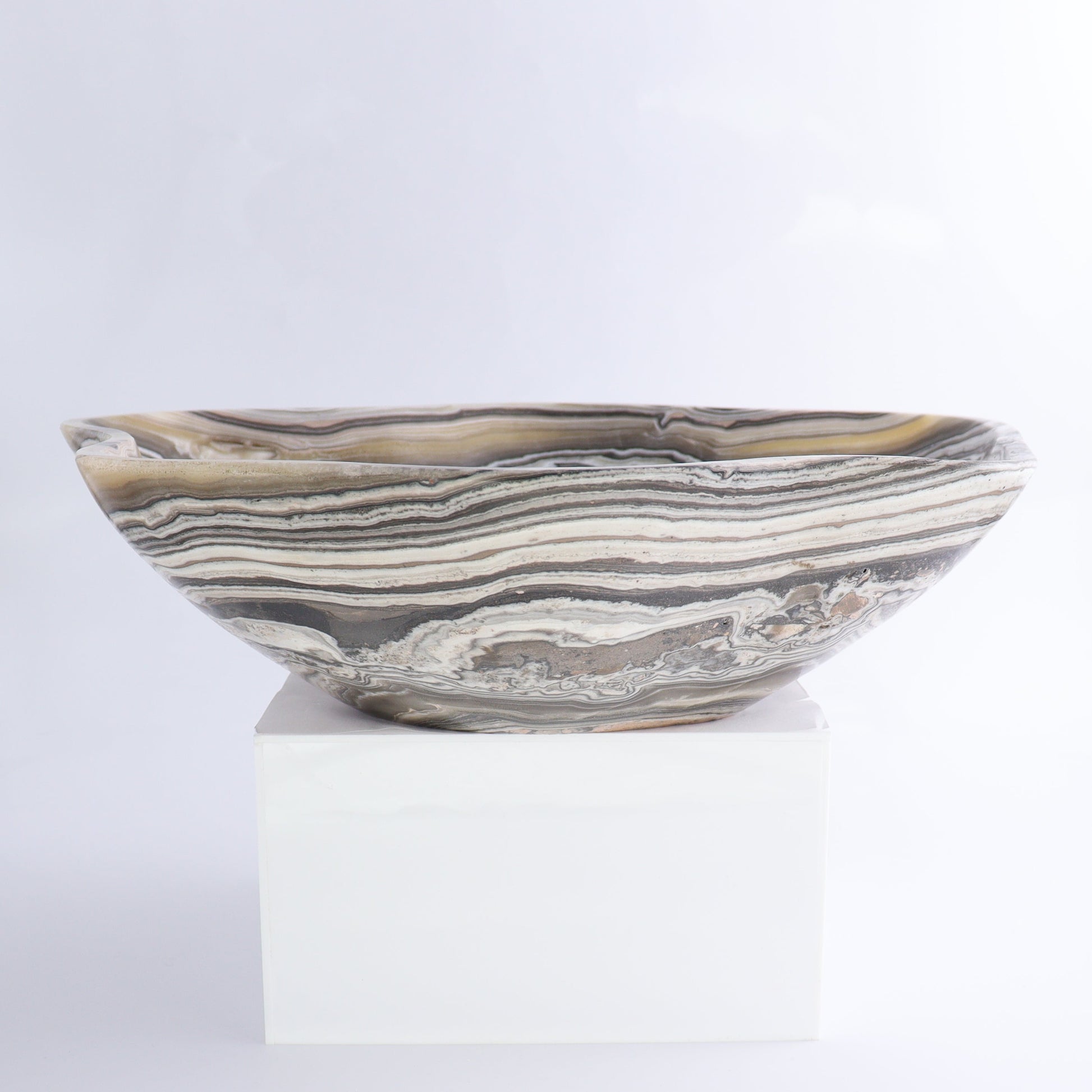 Mexican Onyx/Calcite Bowl - Expert Wholesale and Supplier of Wholesale Crystals & Bulk Gemstones, ["Bowls","Calcite","Mexico","onyx"]