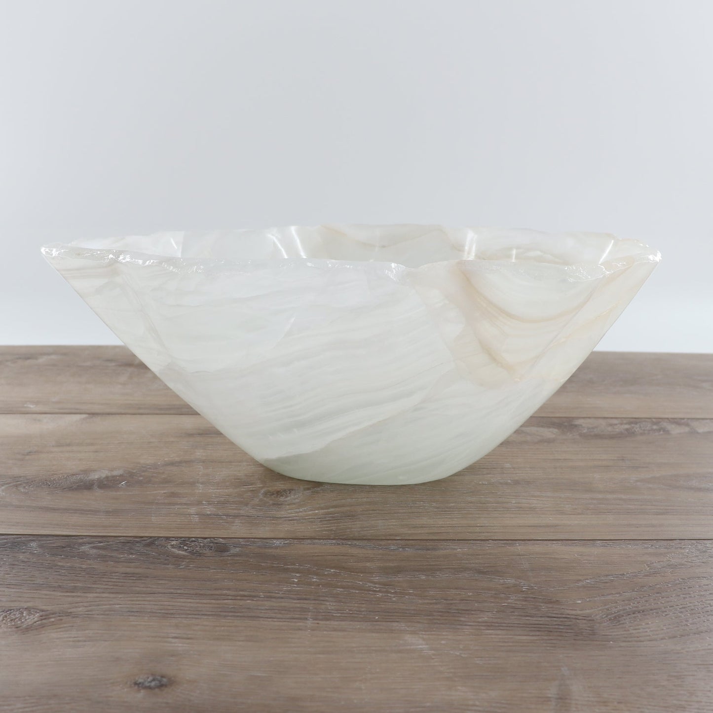 Mexican Onyx/Calcite Bowl 15"