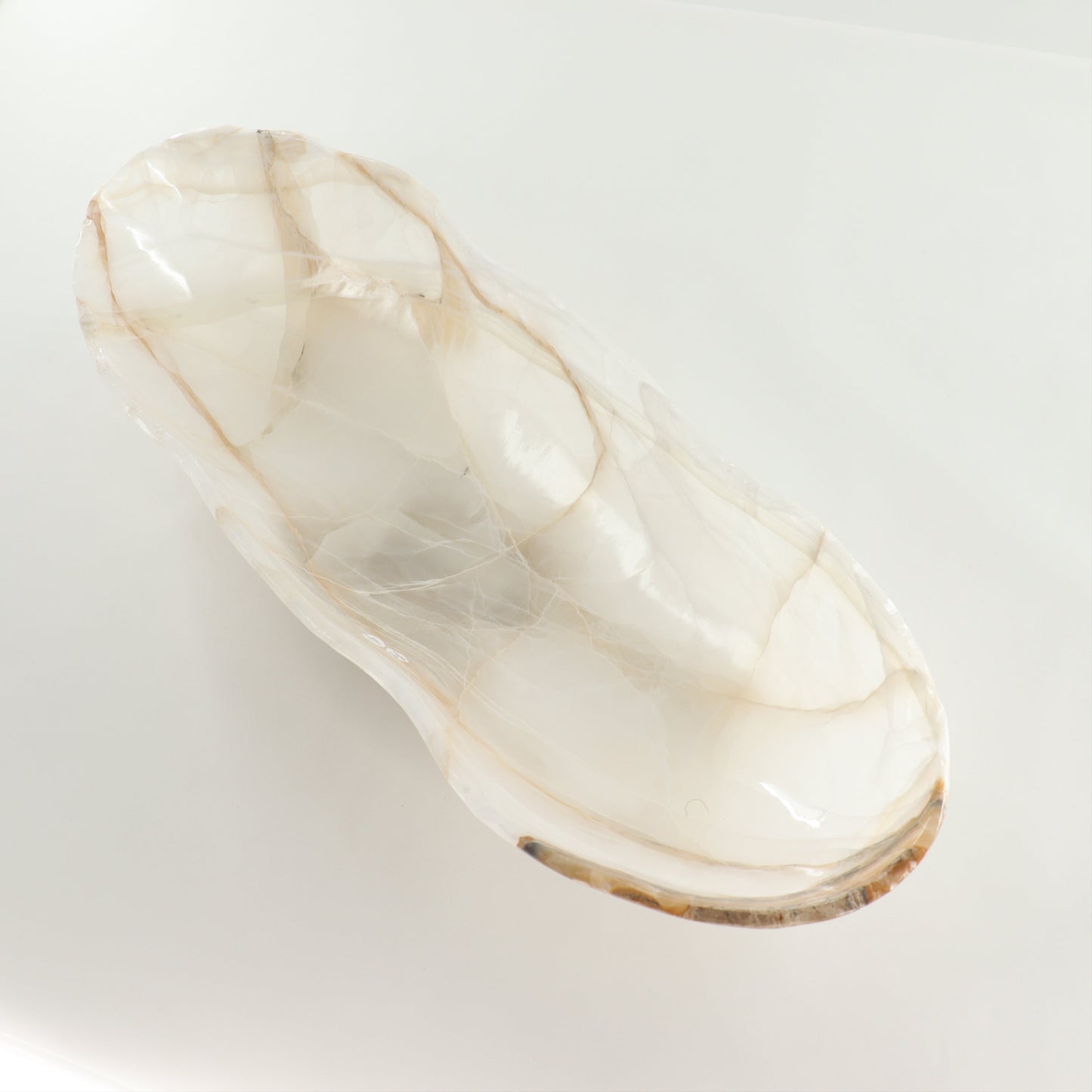 Onyx Canoe Bowl - Expert Wholesale and Supplier of Wholesale Crystals & Bulk Gemstones, ["Bowls","canoe","Mexico","onyx"]