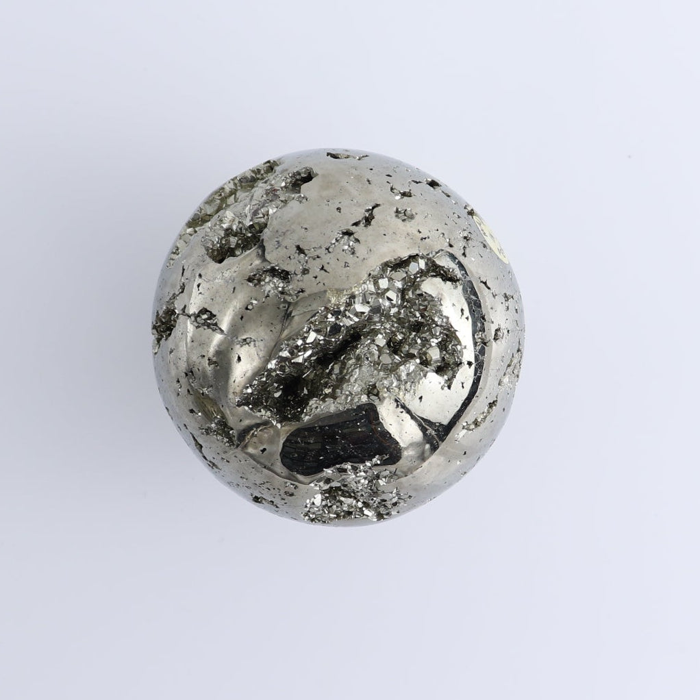 Pyrite Spheres Set of 2