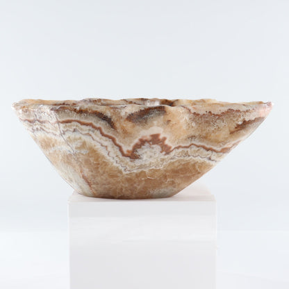Mexican Onyx/Calcite Bowl 16"
