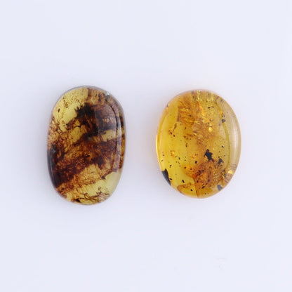 Chiapas Mexico Amber Cabs Set of 8 - Expert Wholesale and Supplier of Wholesale Crystals & Bulk Gemstones, ["Amber","Cabs","Chiapas Amber","Mexico"]