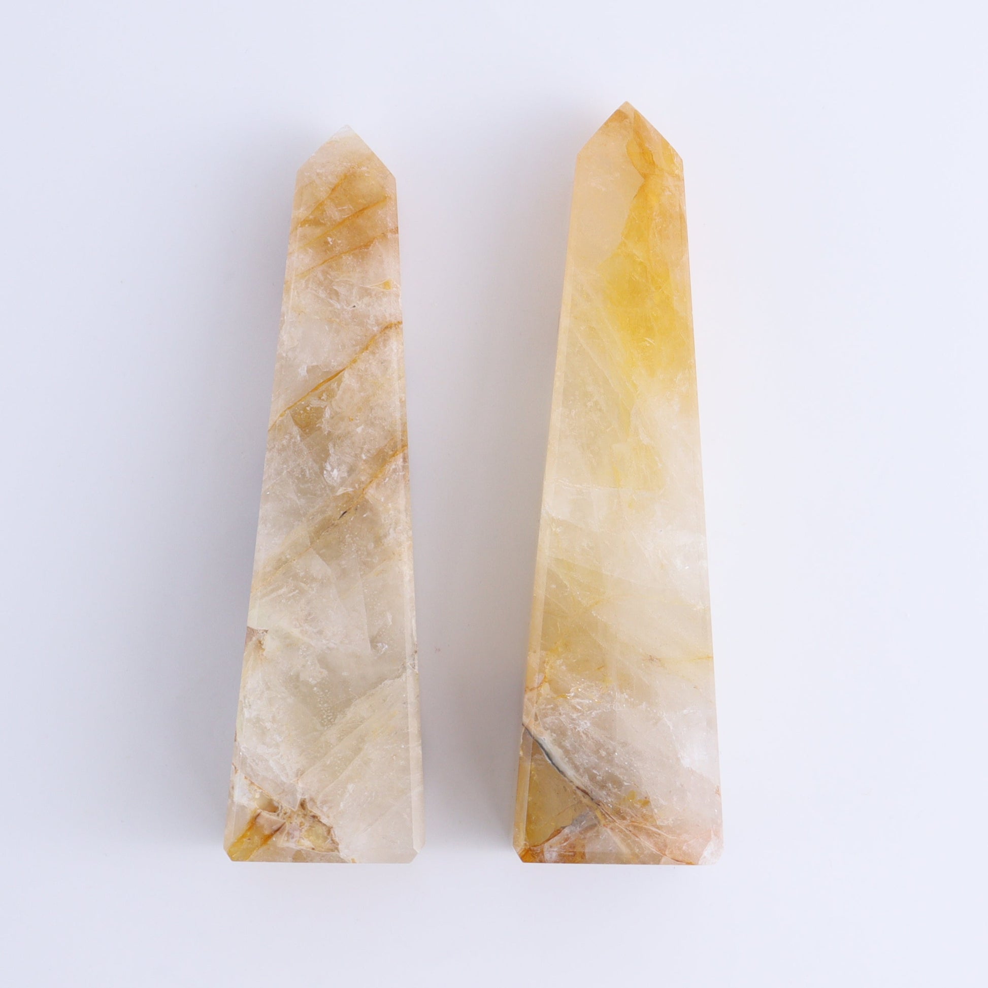 Golden Healer Towers Set of 4 - Expert Wholesale and Supplier of Wholesale Crystals & Bulk Gemstones, ["Brazil","Golden Healer","Towers"]