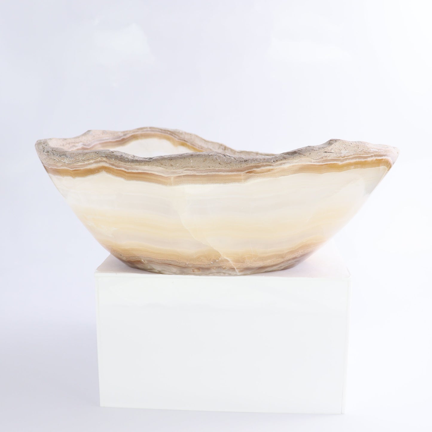 Mexican Onyx/Calcite Bowl - Expert Wholesale and Supplier of Wholesale Crystals & Bulk Gemstones, ["Bowls","Calcite","Mexico","onyx"]