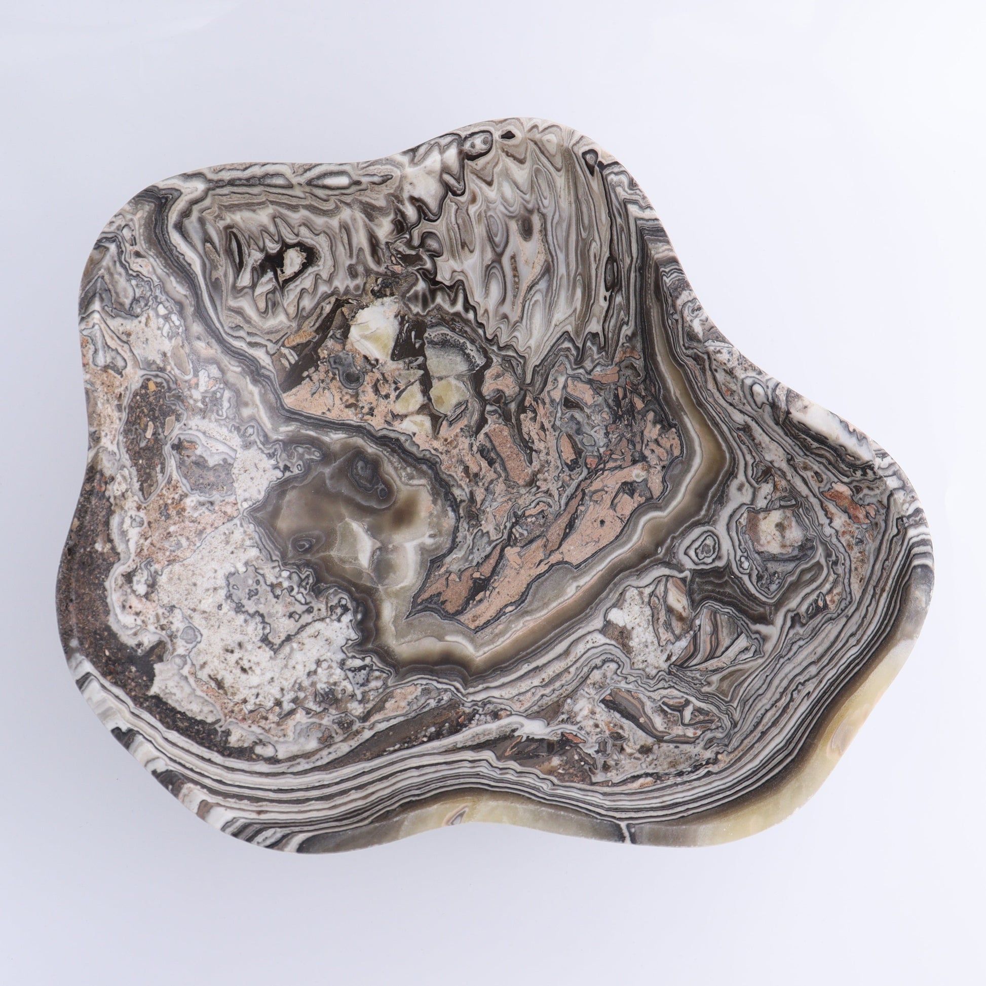 Mexican Onyx/Calcite Bowl - Expert Wholesale and Supplier of Wholesale Crystals & Bulk Gemstones, ["Bowls","Calcite","Mexico","onyx"]