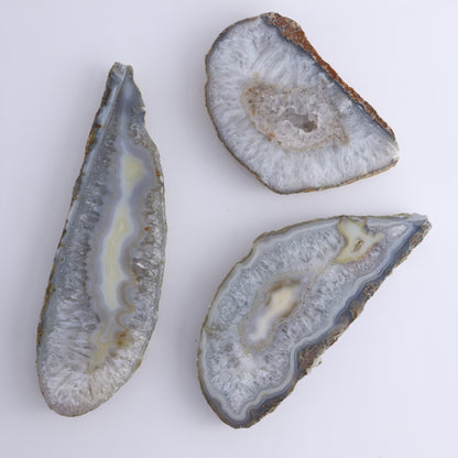 Agate Slices and Slabs Set of 6 - Expert Wholesale and Supplier of Wholesale Crystals & Bulk Gemstones, ["Agate","Brazil","Slices and Slabs"]
