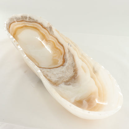 Onyx Canoe Bowl - Expert Wholesale and Supplier of Wholesale Crystals & Bulk Gemstones, ["Bowls","canoe","Mexico","onyx"]