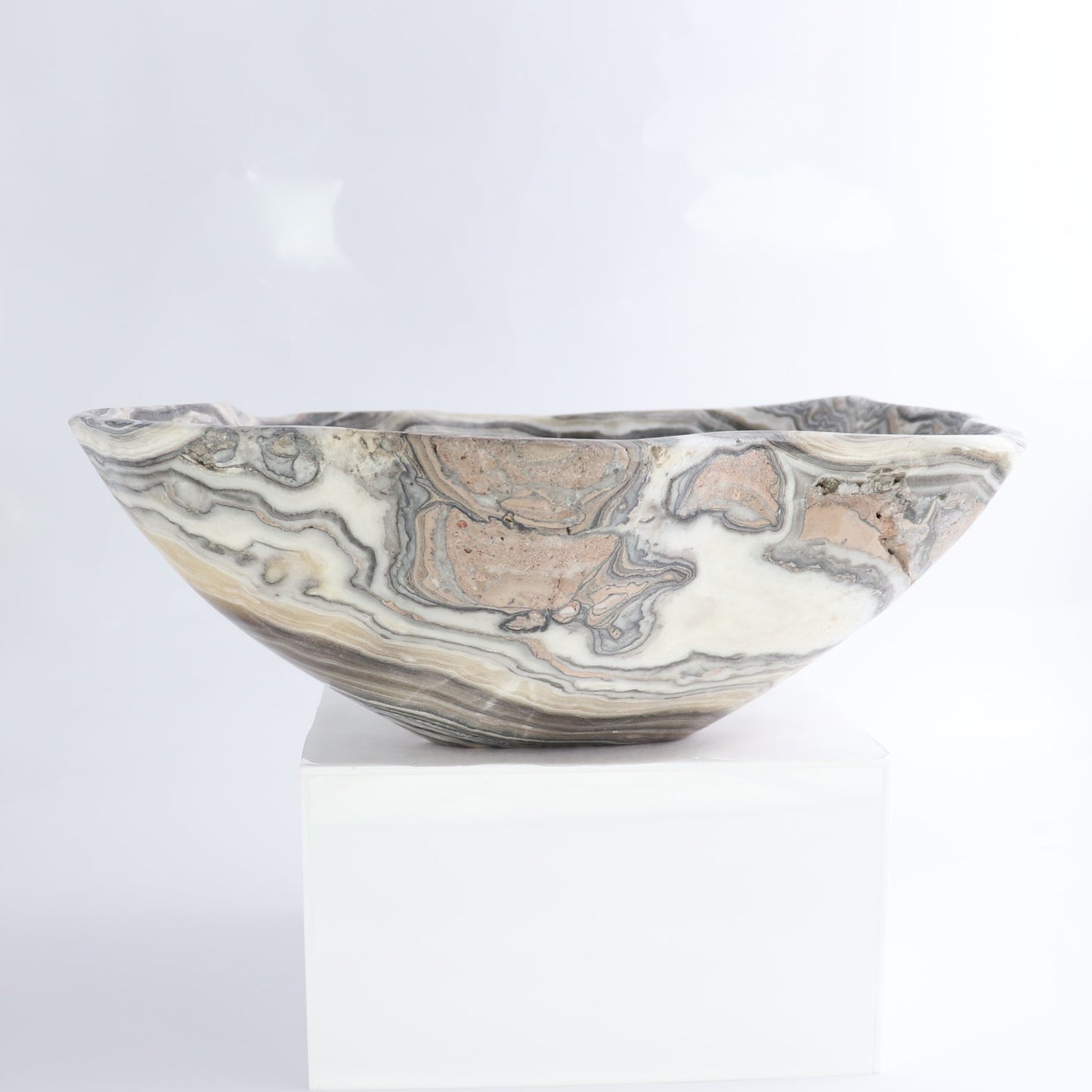 Mexican Onyx/Calcite Bowl