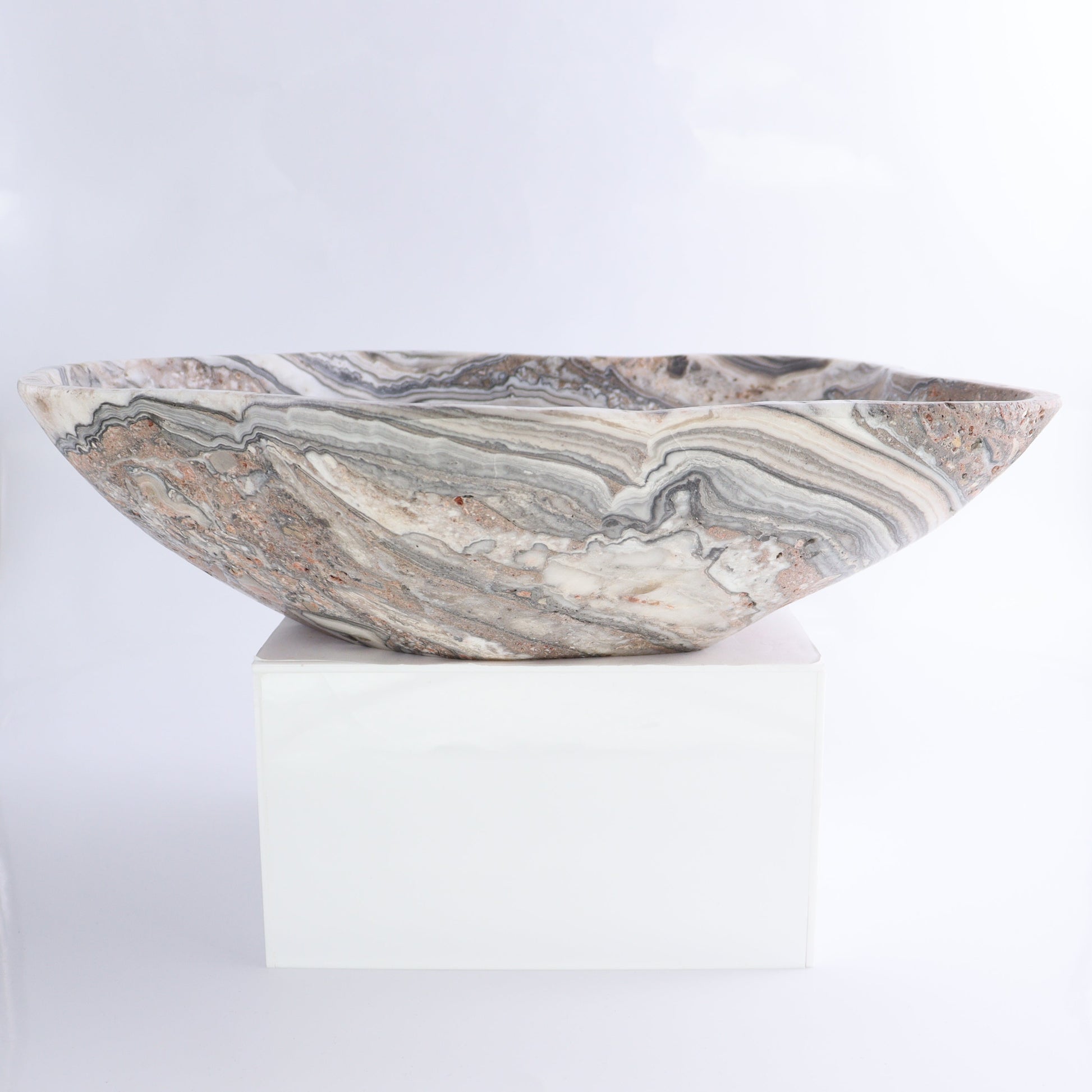 Mexican Onyx/Calcite Bowl - Expert Wholesale and Supplier of Wholesale Crystals & Bulk Gemstones, ["Bowls","Calcite","Mexico","onyx"]