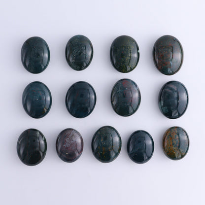 Bloodstone (Heliotrope) Palm Stones 1 kg Set - Expert Wholesale and Supplier of Wholesale Crystals & Bulk Gemstones, ["Blood Stone","Bloodstone","Heliotrope","Palm Stones"]