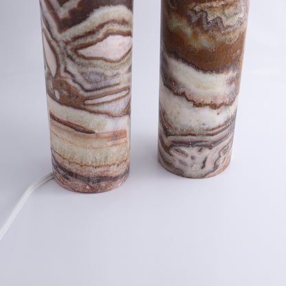 Onyx Lamps Set of 2 - Expert Wholesale and Supplier of Wholesale Crystals & Bulk Gemstones, ["Lamps","Mexico","onyx"]