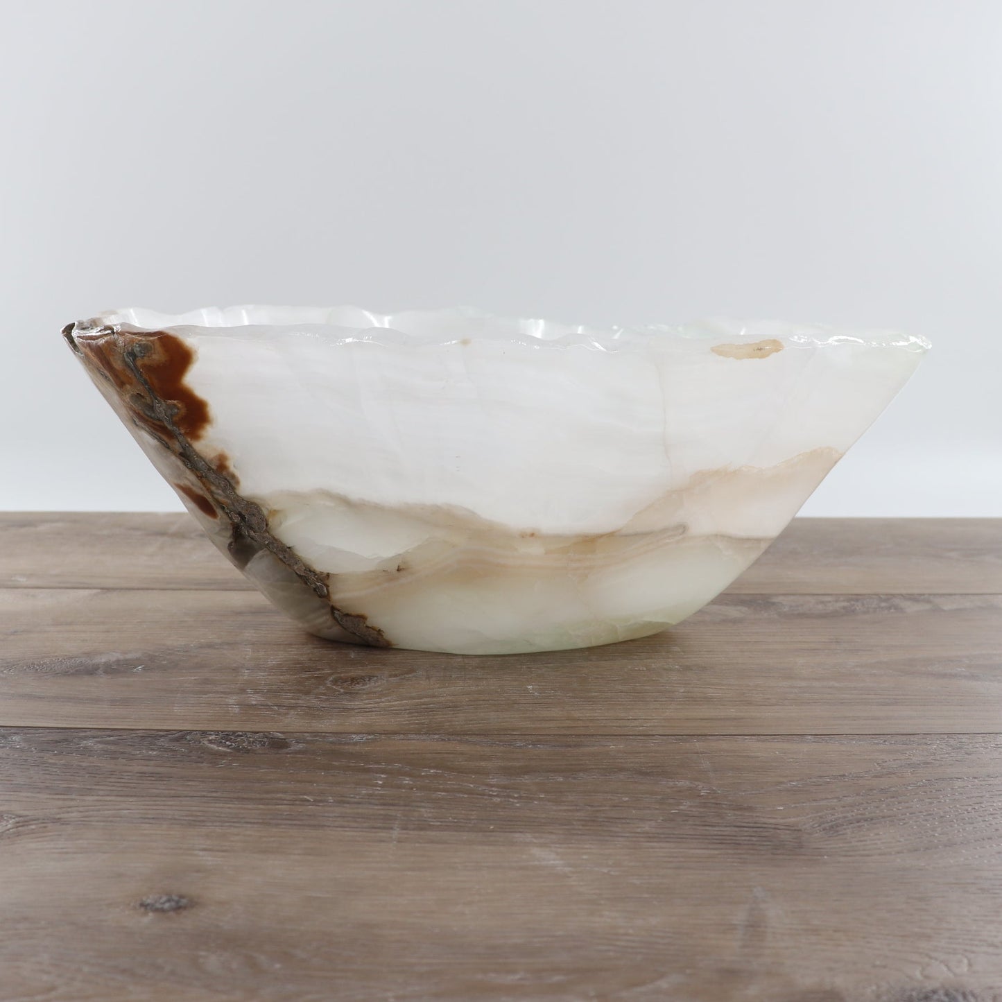 Mexican Onyx/Calcite Bowl 16"
